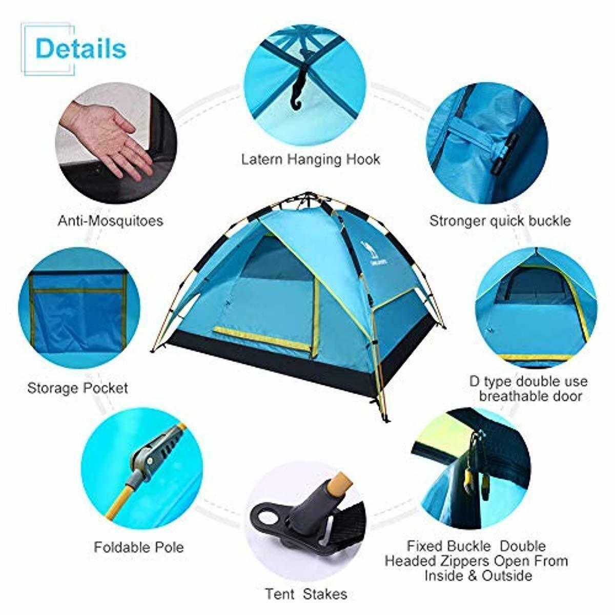 Camping in Different Weather Conditions with Your Privacy Tent for Toilet